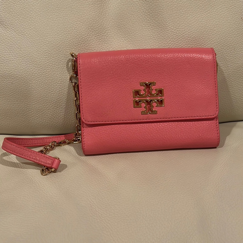 Pink Tori Burch Crossbody